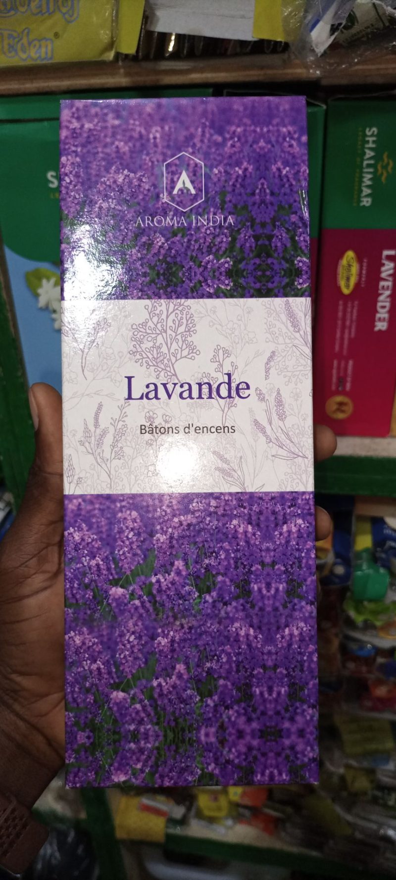 Encens Lavande 120 bâtonnets