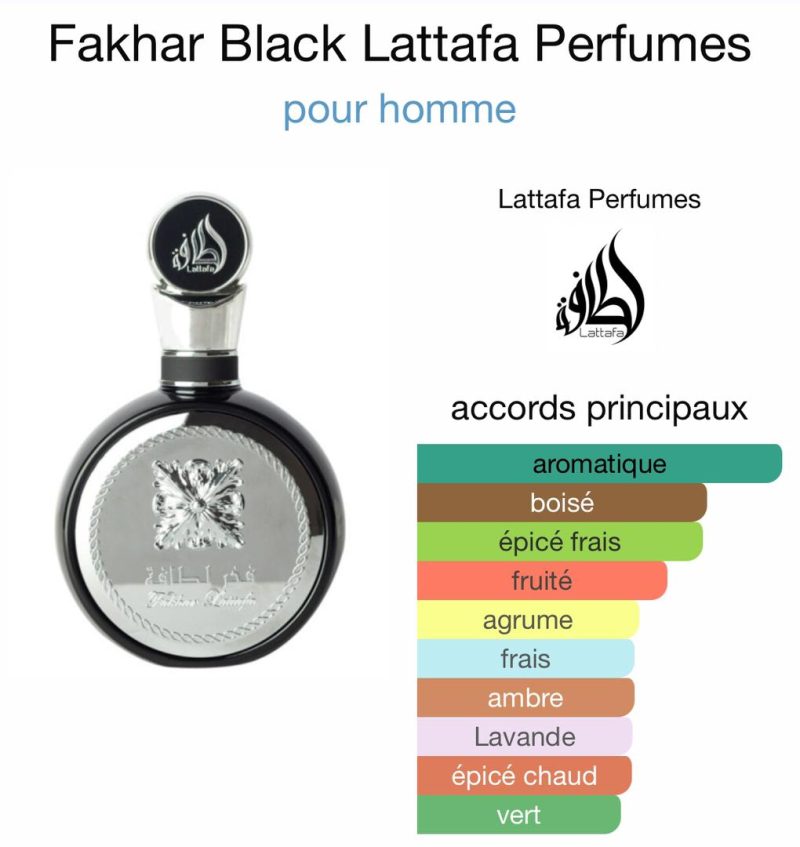 Parfum Lattafa fakhar black 100 ml – Image 2