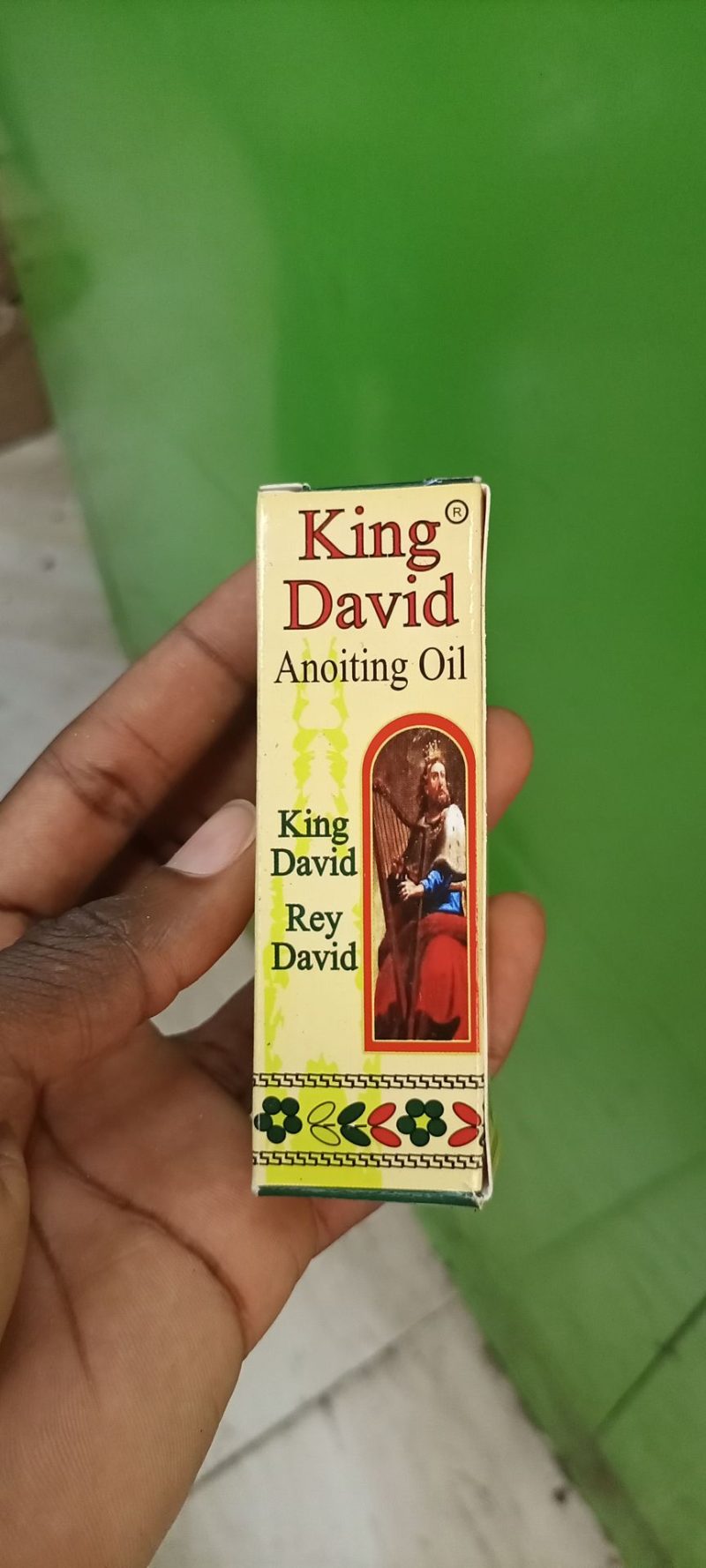 Huile parfum King David - Roi David