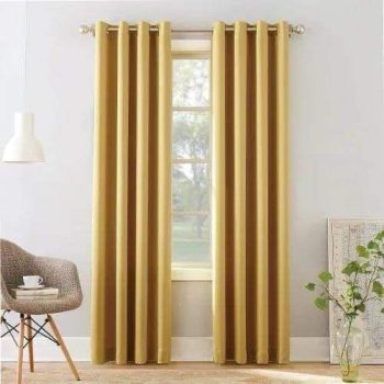 lot de 2 rideaux occultants + 1 Voilage