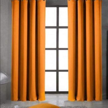 lot de 2 rideaux occultants + 1 Voilage