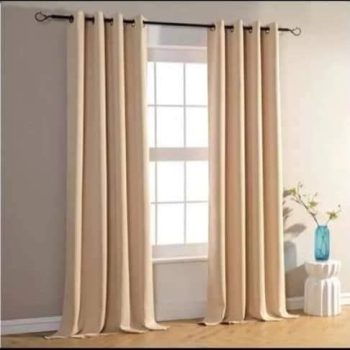 lot de 2 rideaux occultants + 1 Voilage