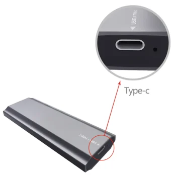 boîtier de disque dur externe SSD M2 CASE TYPE-C